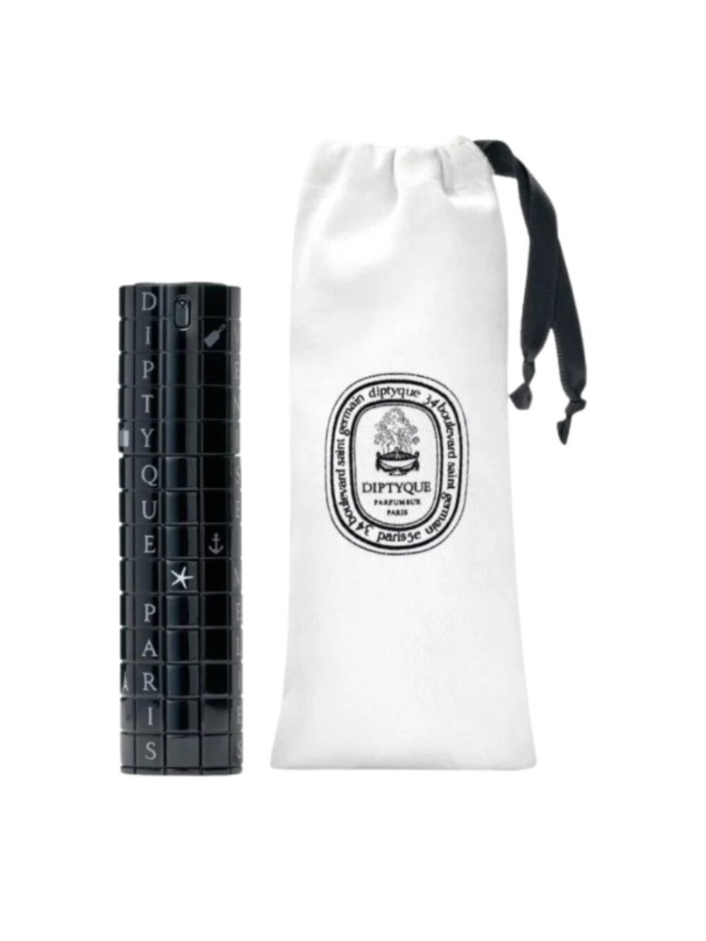 NIB Diptyque Personalized Refillable Travel Perfume Spray Case